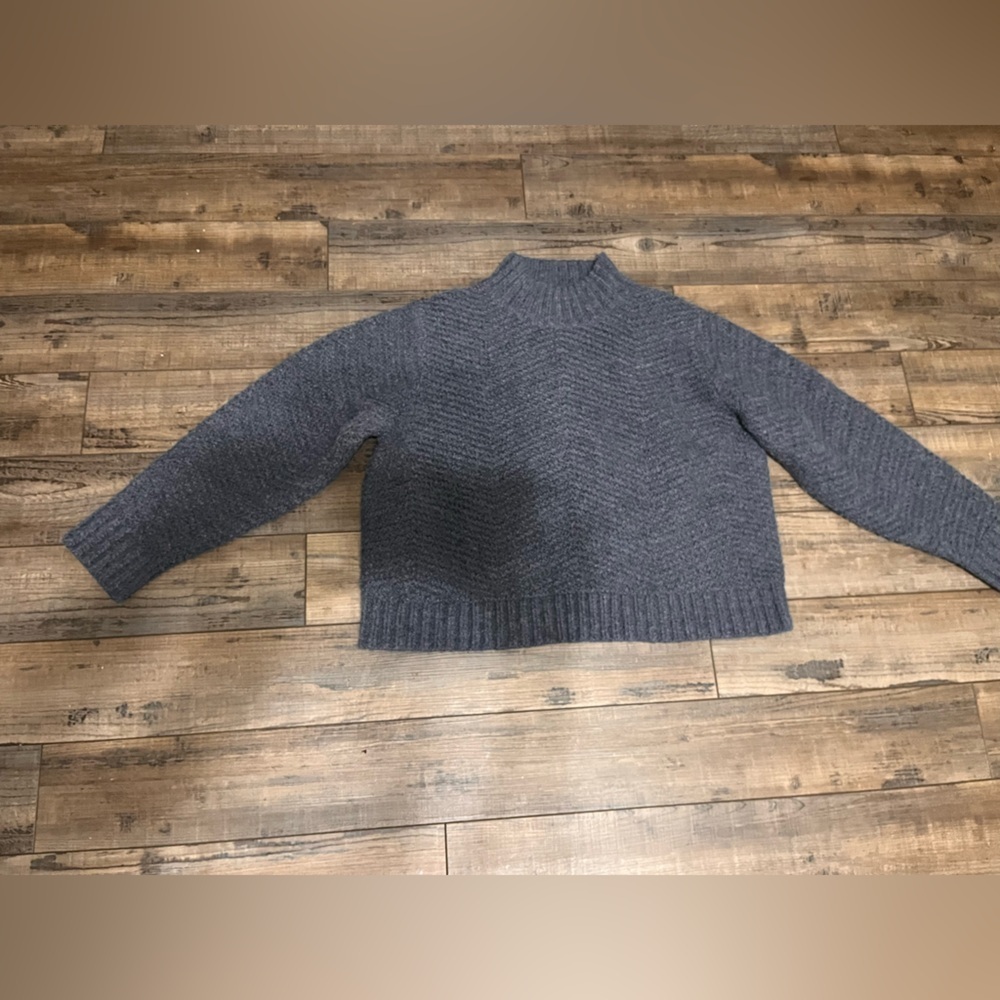 Old Navy Charcoal Knit Sweater
